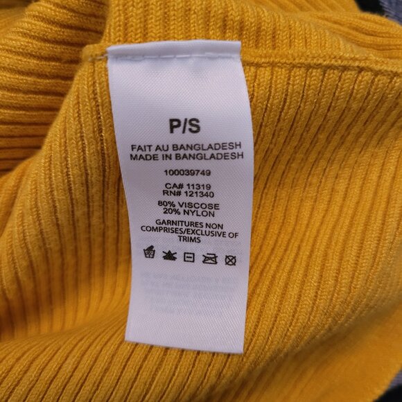 Dynamite Women's Yellow Boatneck Dolman Batwing - Picture 2 of 5